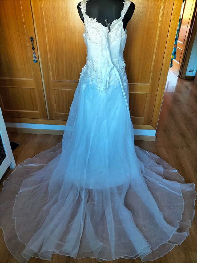 vestido de novia talla 46