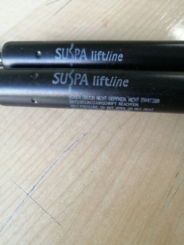 Resortes fuerza 160N