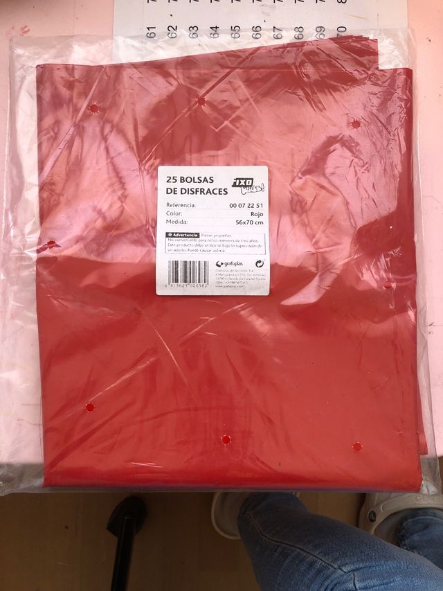 Bolsas para disfraces