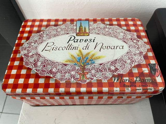 Scatole di latta vintage, collezione nr. 8 scatole