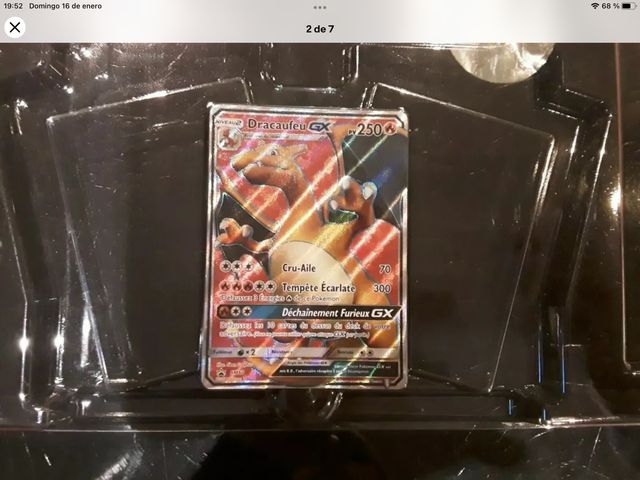 carta original Pokémon Charizard gx