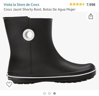 Botas agua Crocs mujer 39\\/40 NUEVAS sin estrenar de segunda mano por 37  EUR en Pamplona en WALLAPOP