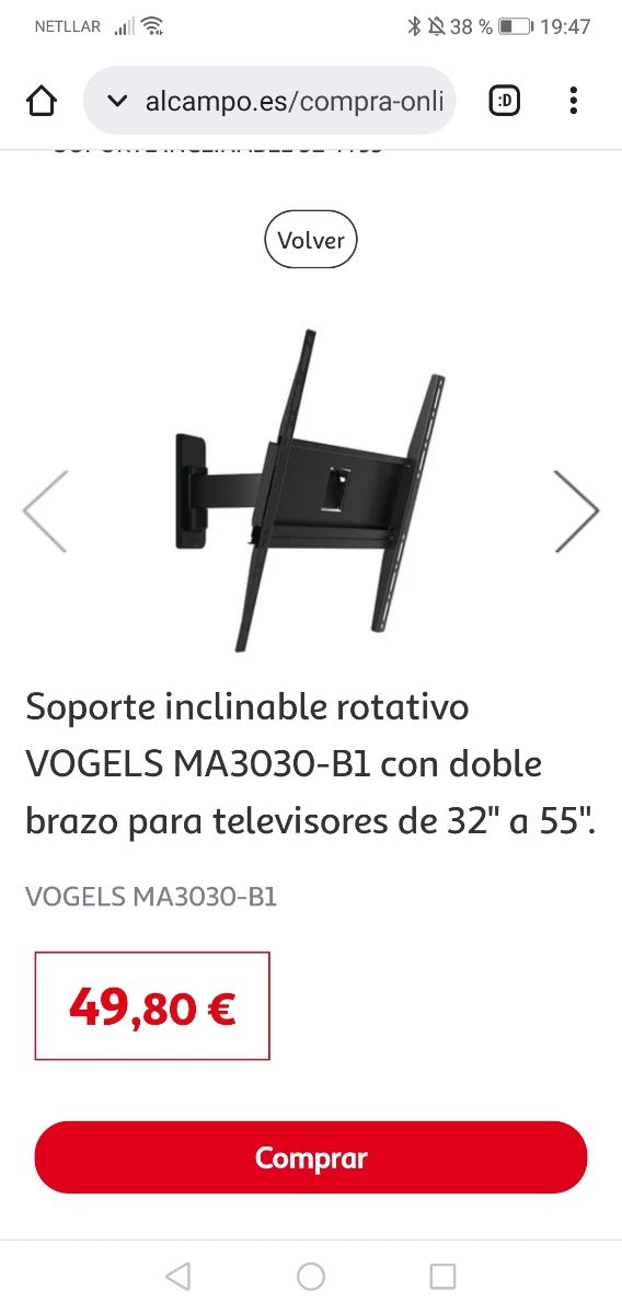 soporte tv