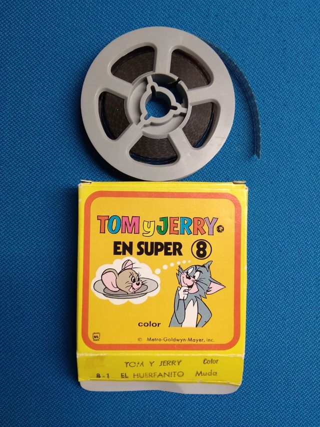 Película Super 8 "El huerfanito" de Tom y Jerry