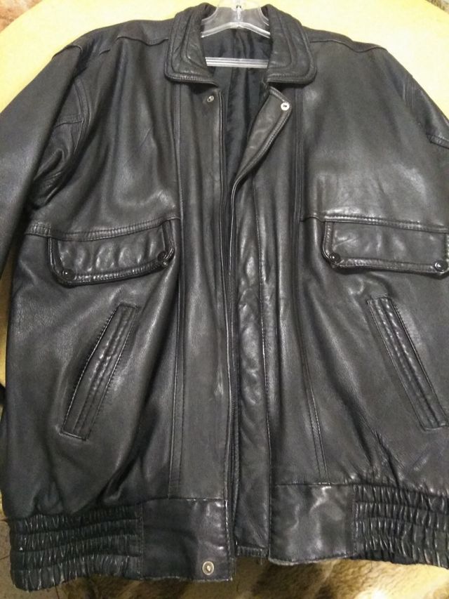 CAZADORA DE PIEL REBAJADA