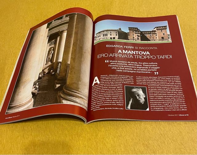 Ulisse . Rivista di bordo Alitalia . Ottobre 2011.