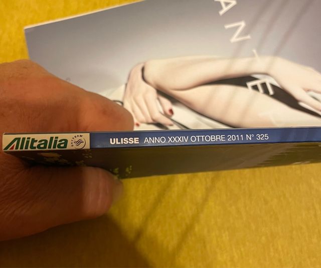 Ulisse . Rivista di bordo Alitalia . Ottobre 2011.