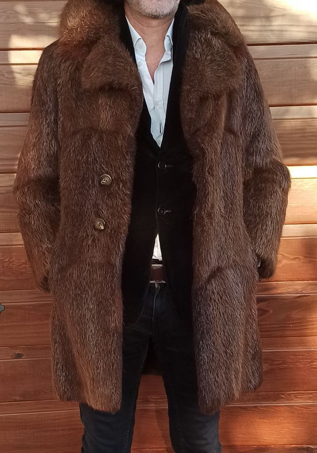 Trench Pelliccia Lupo