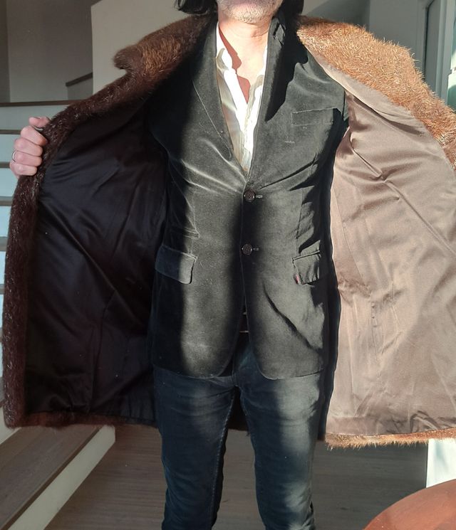 Trench Pelliccia Lupo