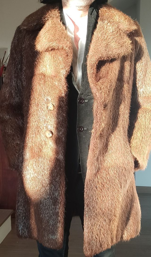 Trench Pelliccia Lupo