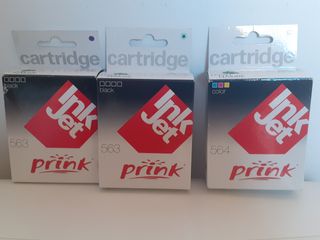 Vendo cartuchos Regalo impresora de segunda mano por 70 EUR en Cerdanyola  del Vallès en WALLAPOP