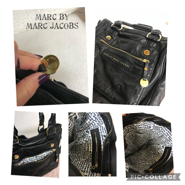 BOLSO PIEL NEGRA MARC by MARC JACOBS