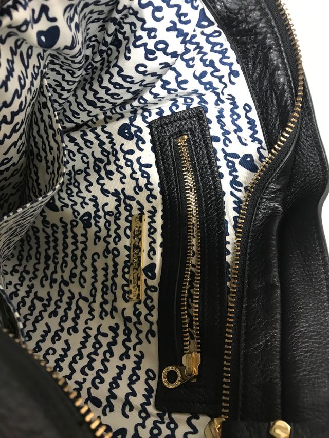 BOLSO PIEL NEGRA MARC by MARC JACOBS