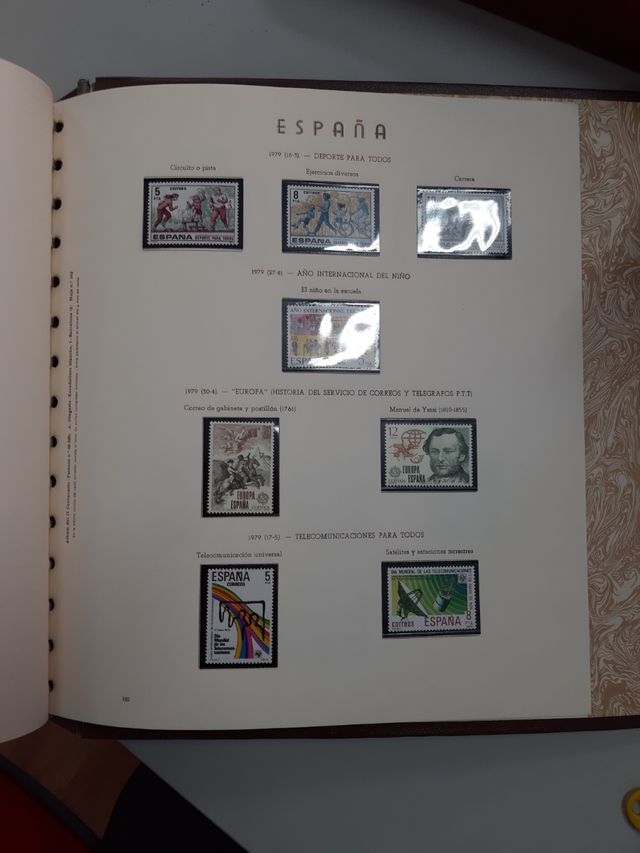 colección de sellos de España Borbones