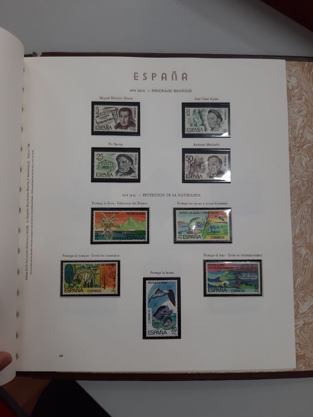 colección de sellos de España Borbones