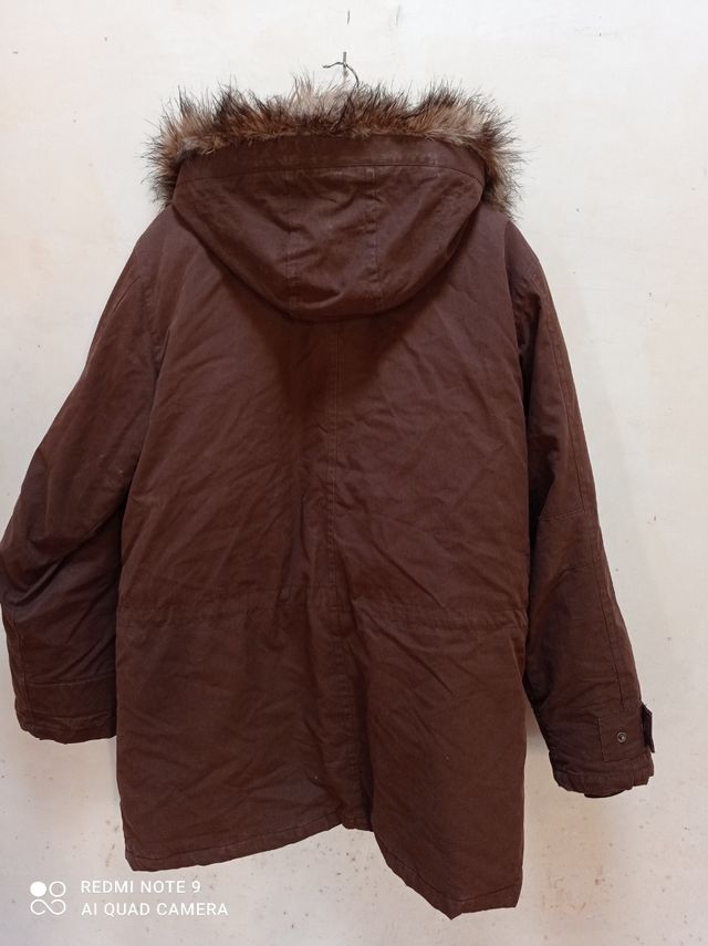 eddie Bauer parka plumón talla L