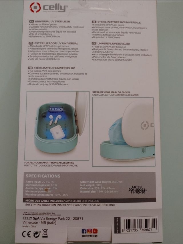 Sterilizzatore universale