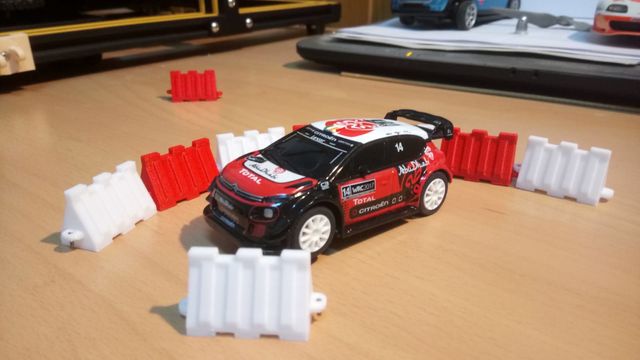 BLOQUE BALIZAMIENTO Scalextric 1/32 y COMPACT 1/43