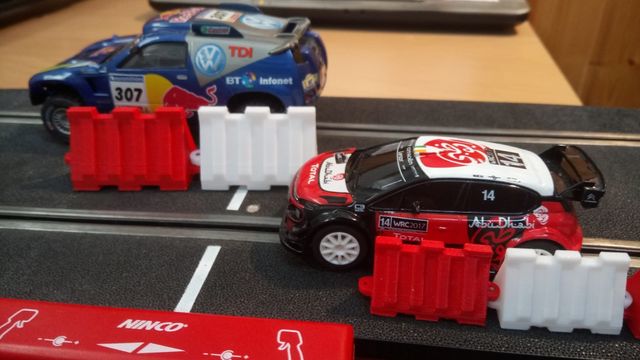 BLOQUE BALIZAMIENTO Scalextric 1/32 y COMPACT 1/43