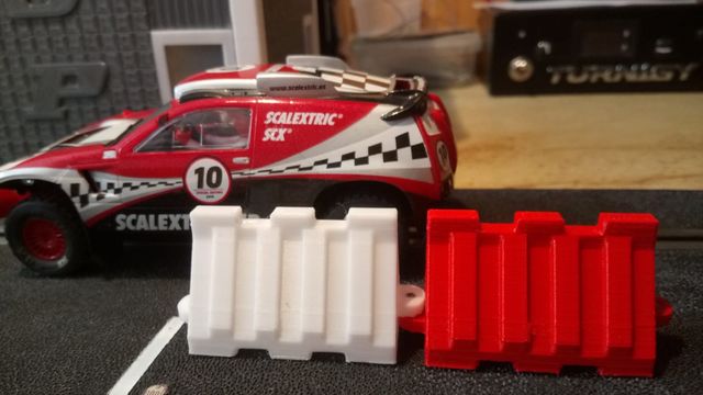 BLOQUE BALIZAMIENTO Scalextric 1/32 y COMPACT 1/43