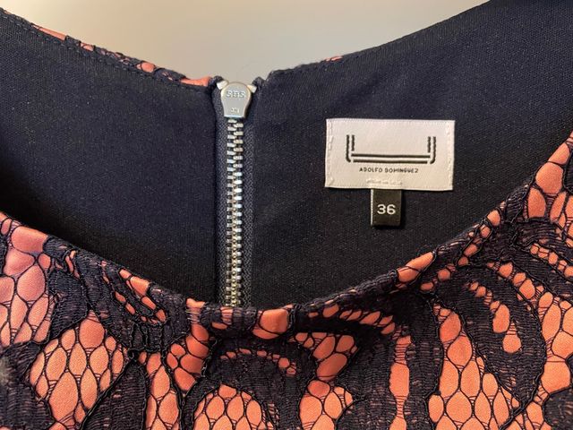 Vestido de Adolfo Dominguez