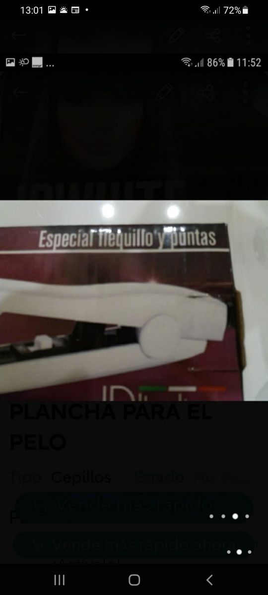 PLANCHA PARA EL PELO 9€