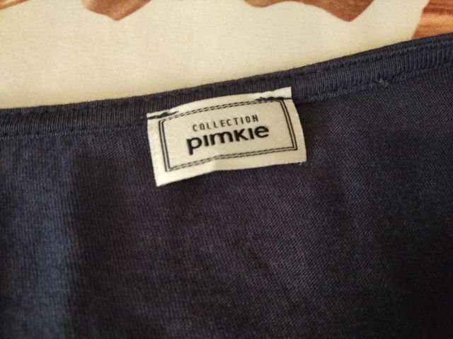 Camiseta Pimkie talla L azul perlas