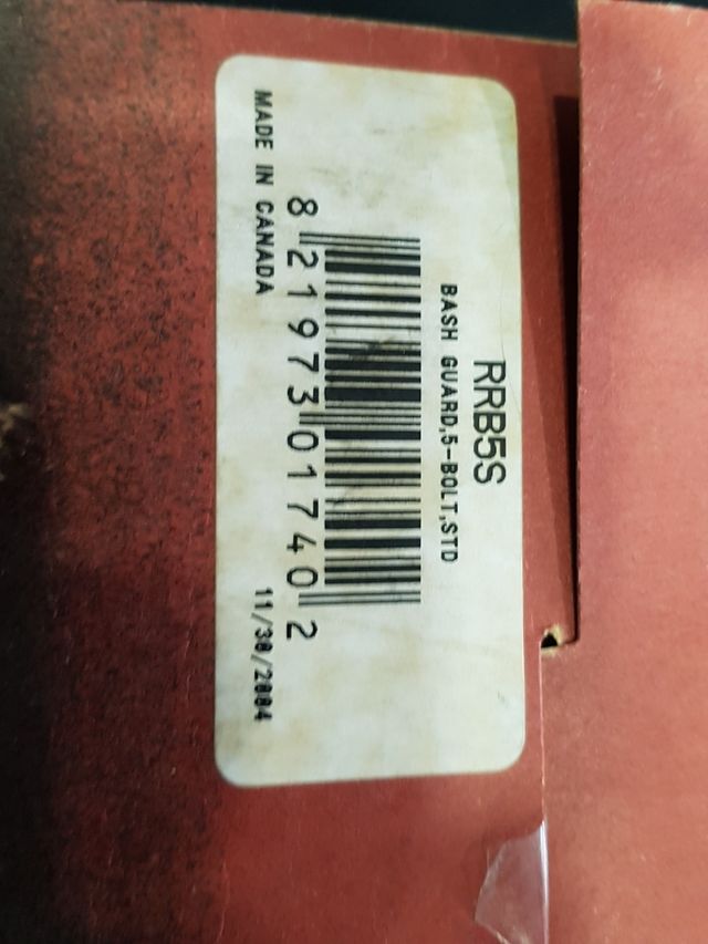 protector plato Race Face 110bcd nuevo