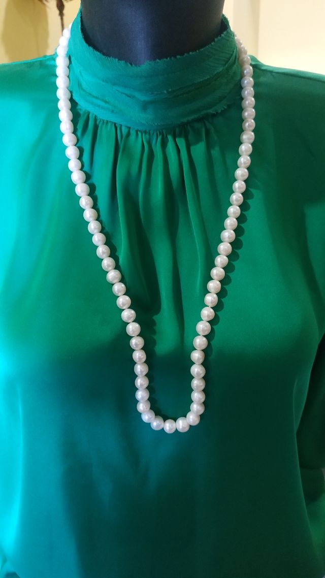 Collar perlas auténticas