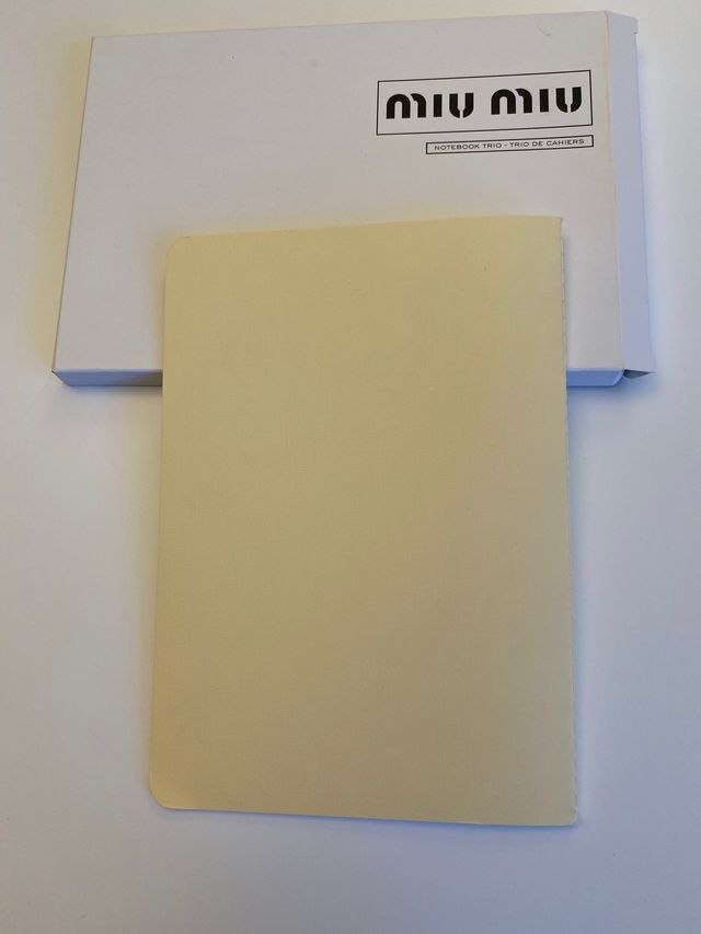 Cuaderno de Miu Miu