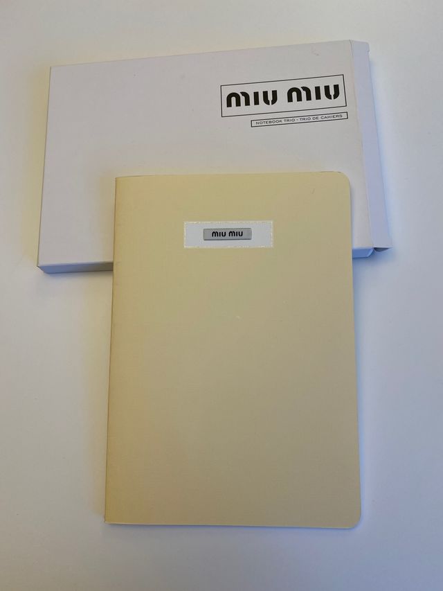 Cuaderno de Miu Miu