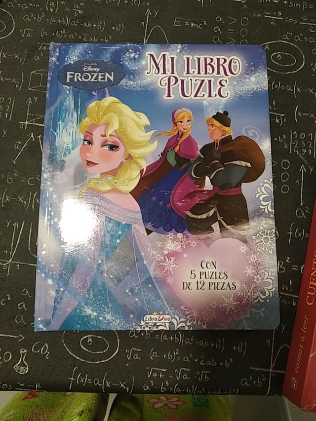 Libro y Puzzle FROZEN