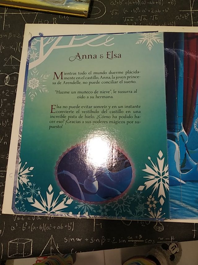 Libro y Puzzle FROZEN