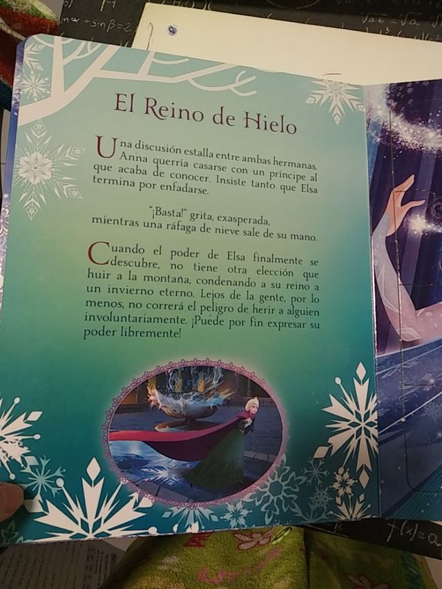 Libro y Puzzle FROZEN