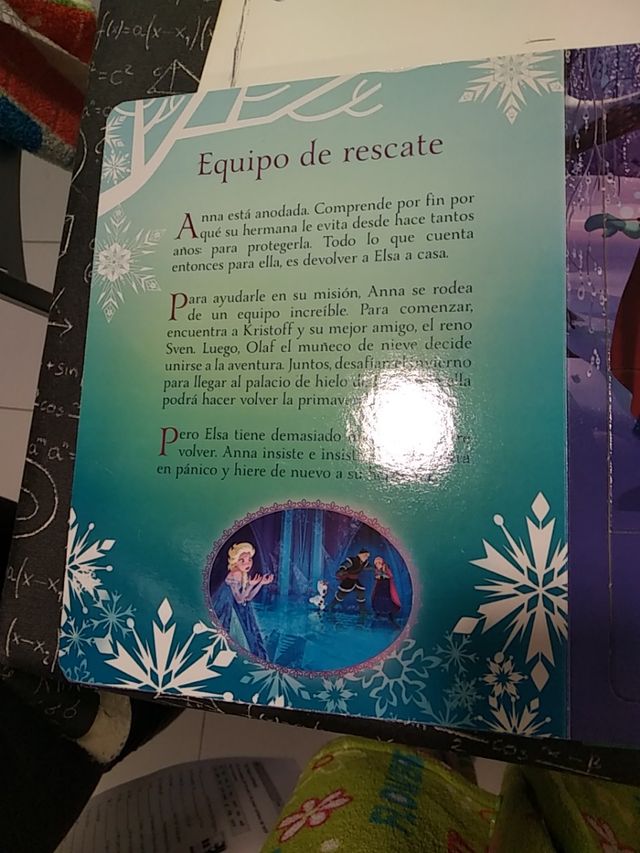 Libro y Puzzle FROZEN