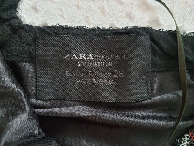 BLUSA DE LENTEJUELAS ZARA