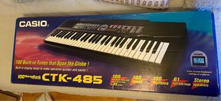 Teclado Casio CTK-485 de segunda mano por 120 EUR en Madrid en WALLAPOP