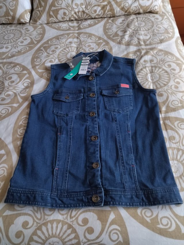 Chaleco vaquero niña Bóboli sin estrenar