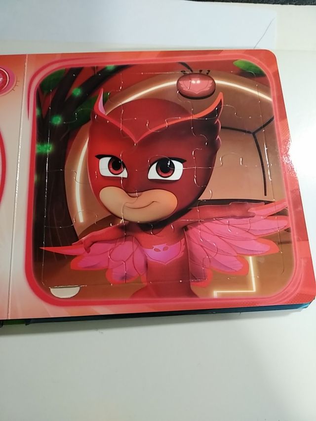 Libro Puzzle de PJMASKS