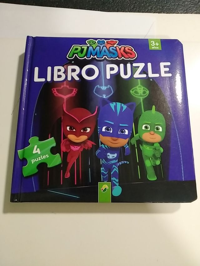 Libro Puzzle de PJMASKS