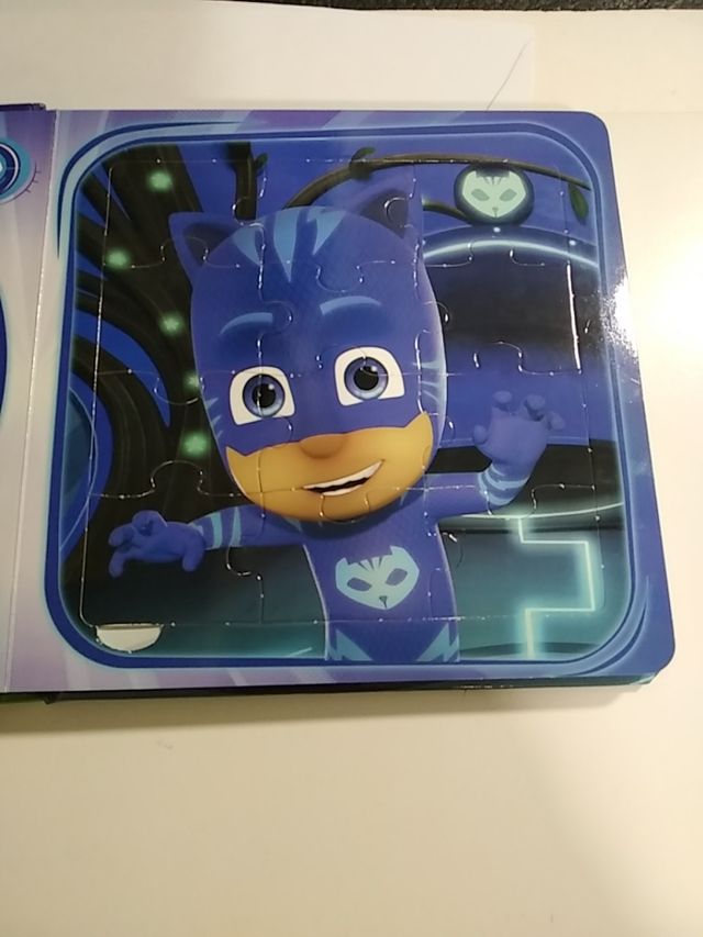 Libro Puzzle de PJMASKS