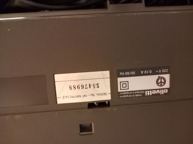 Macchina per scrivere 