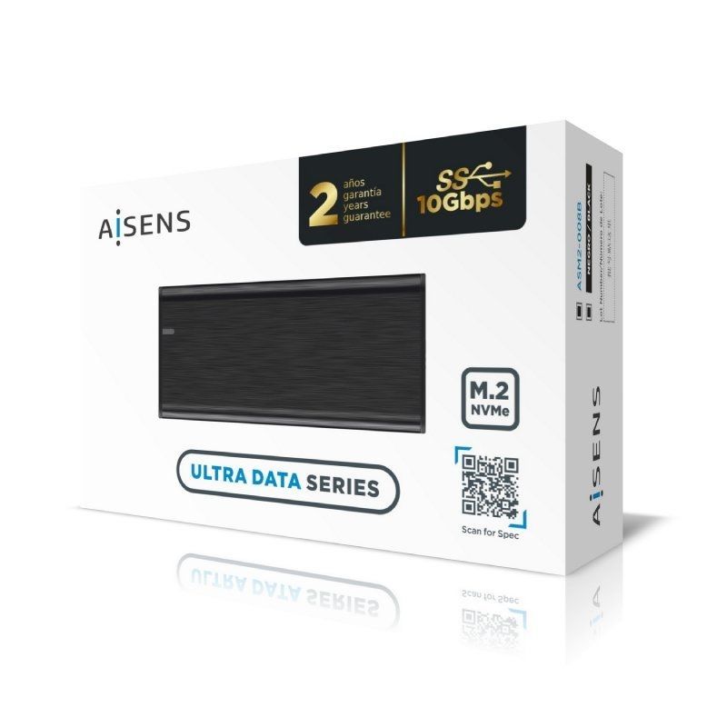* CAJA EXTERNA USB-C PARA SSD M.2 NVMe