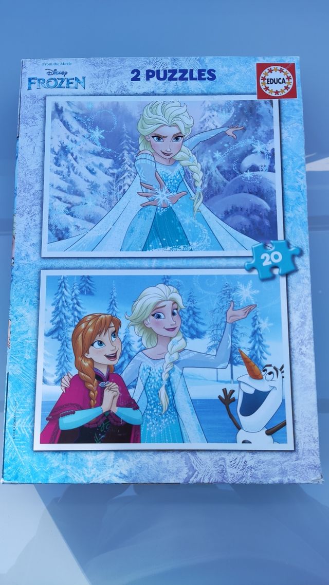 Lote de 4 cajas de Puzzles variados total 8