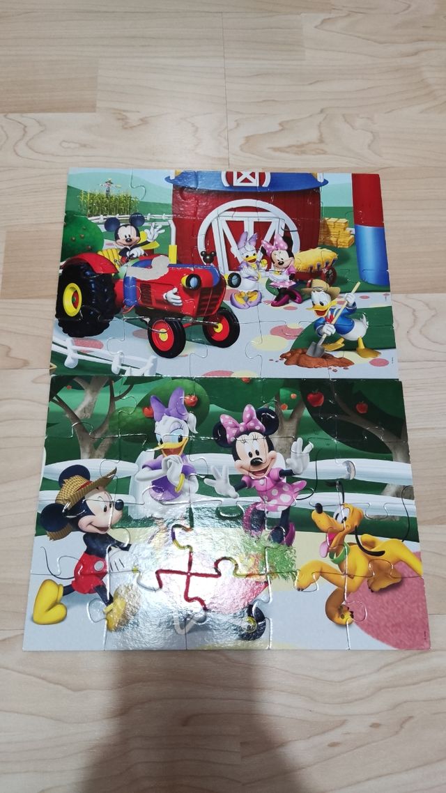 Lote de 4 cajas de Puzzles variados total 8