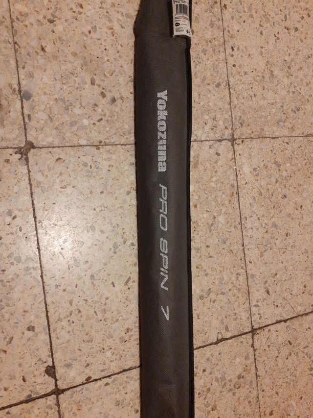 conjunto caña y carrete