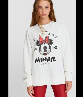 Sudadera Stradivarius minie disney de segunda mano por 7 EUR en Cádiz en  WALLAPOP