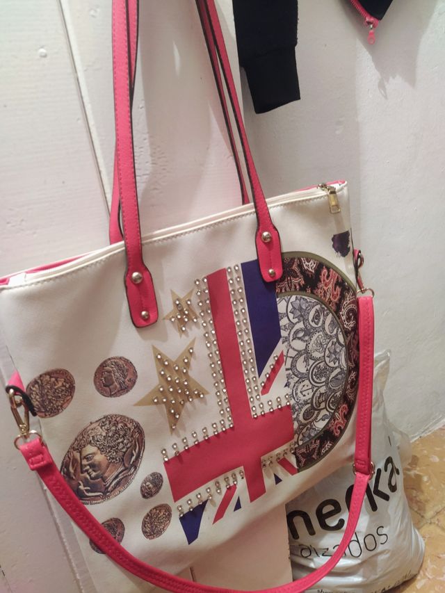 bolso grande de dos asas