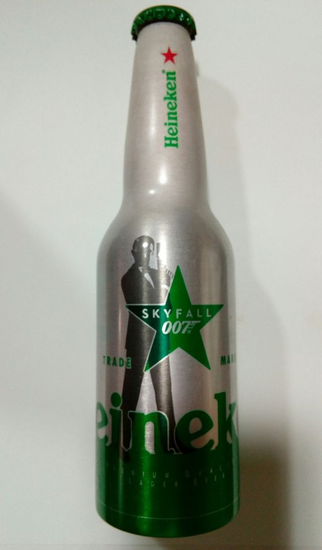 Botella aluminio heineken