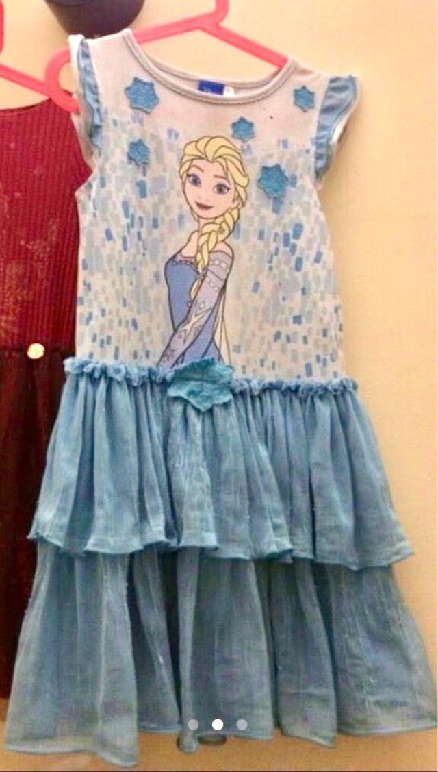 Vestido Disney de Elsa de Frozen